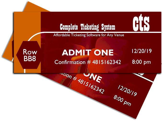 The Complete Ticketing System is the affordable ticketing software for any venue.